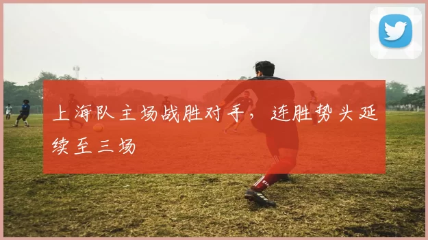 上海队主场战胜对手，连胜势头延续至三场
