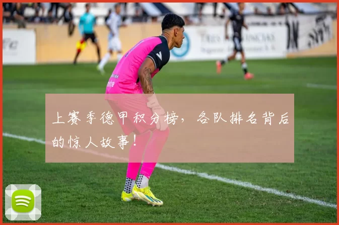 上赛季德甲积分榜，各队排名背后的惊人故事！